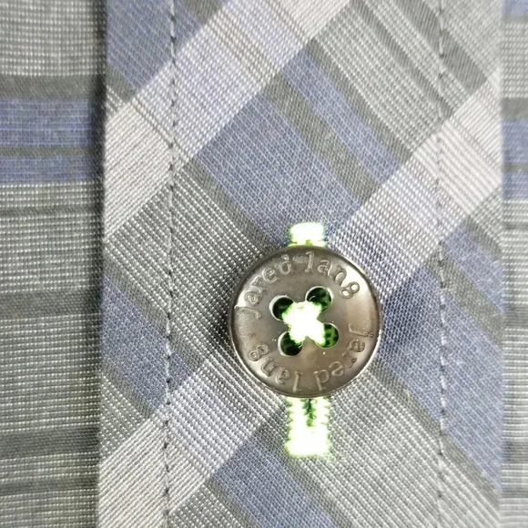 Jared Lang Men;s Black Plaid XL Long Sleeve Shirt - Picture 5 of 7